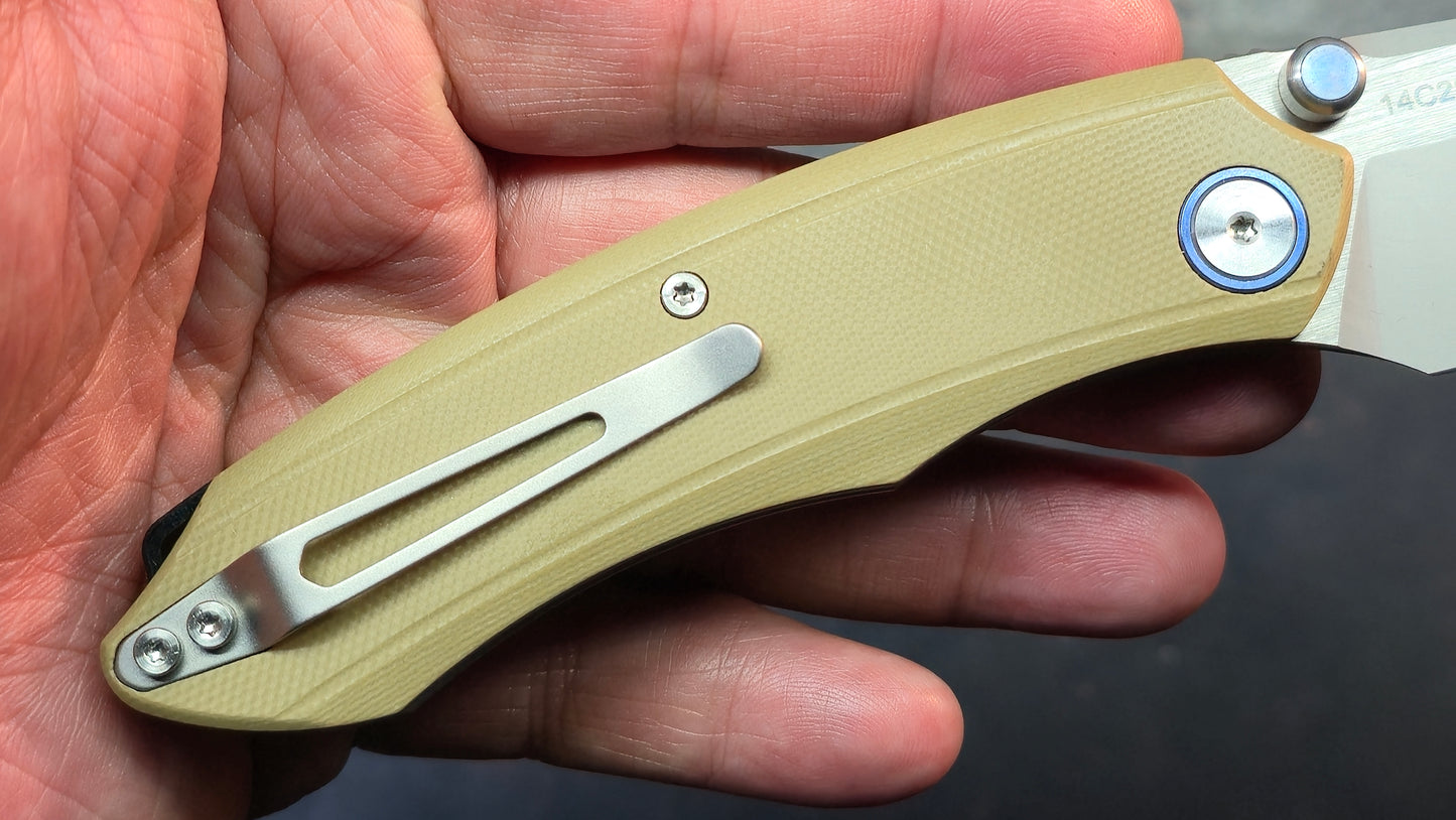 Remette GC103 G10 Handle 14C28N Blade
