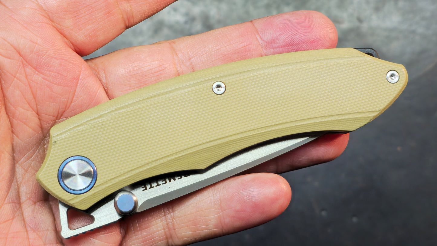 Remette GC103 G10 Handle 14C28N Blade