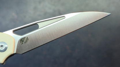 Civivi Guile Off White G10 Handle 14C28N Blade