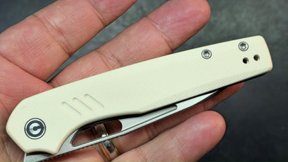 Civivi Guile Off White G10 Handle 14C28N Blade