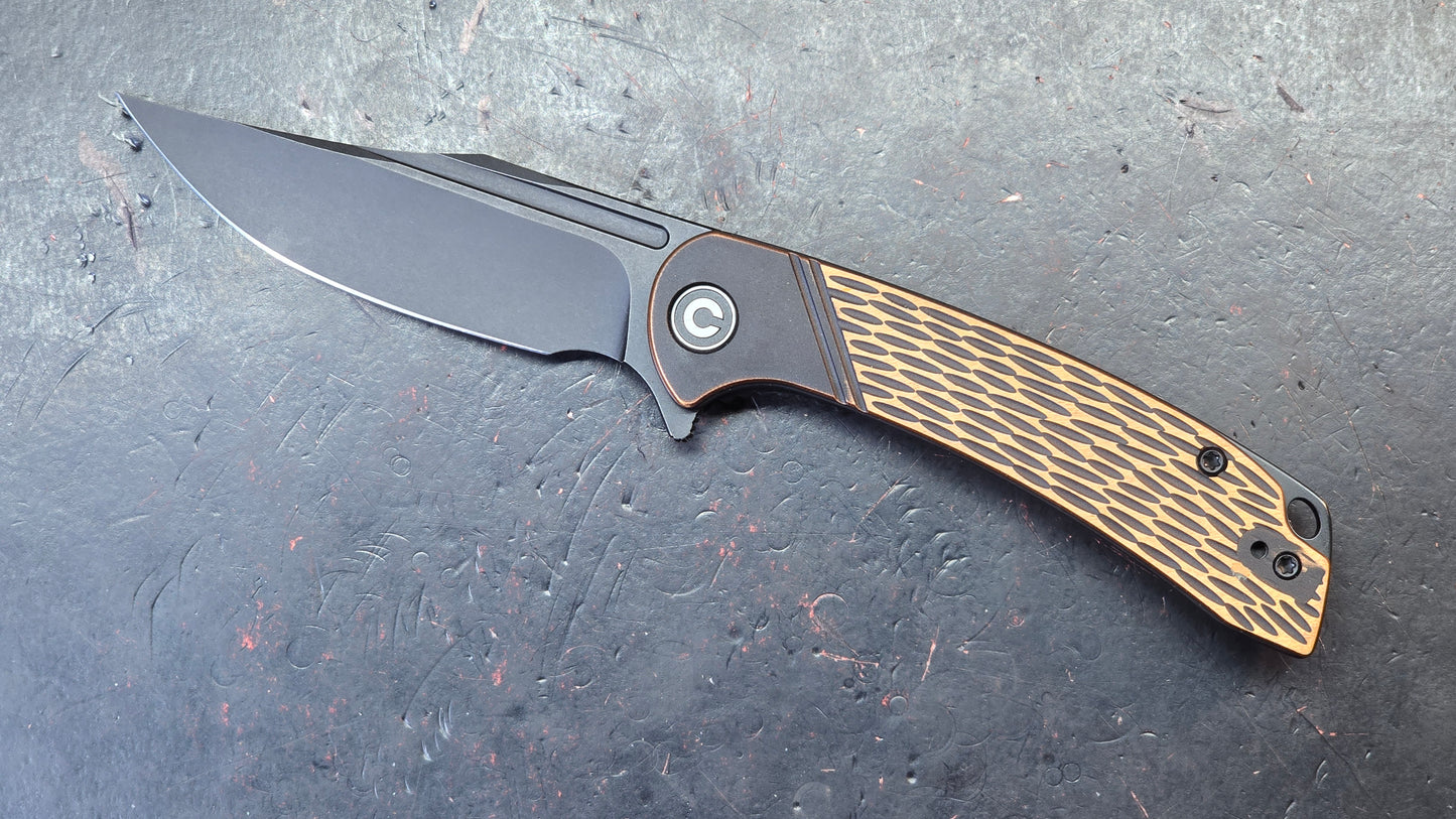 CIVIVI Dogma Copper Handle D2 Blade