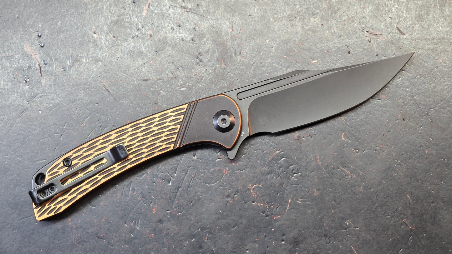 CIVIVI Dogma Copper Handle D2 Blade