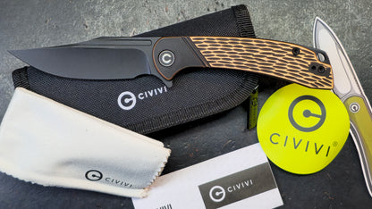 CIVIVI Dogma Copper Handle D2 Blade