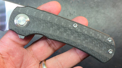 TWOSUN TS243 Titanium / Carbon Fiber Handle YJ01-V1 Blade