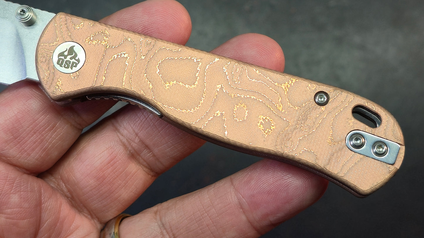 QSP Ferret Copper Foil G10 Handle Nitro-V