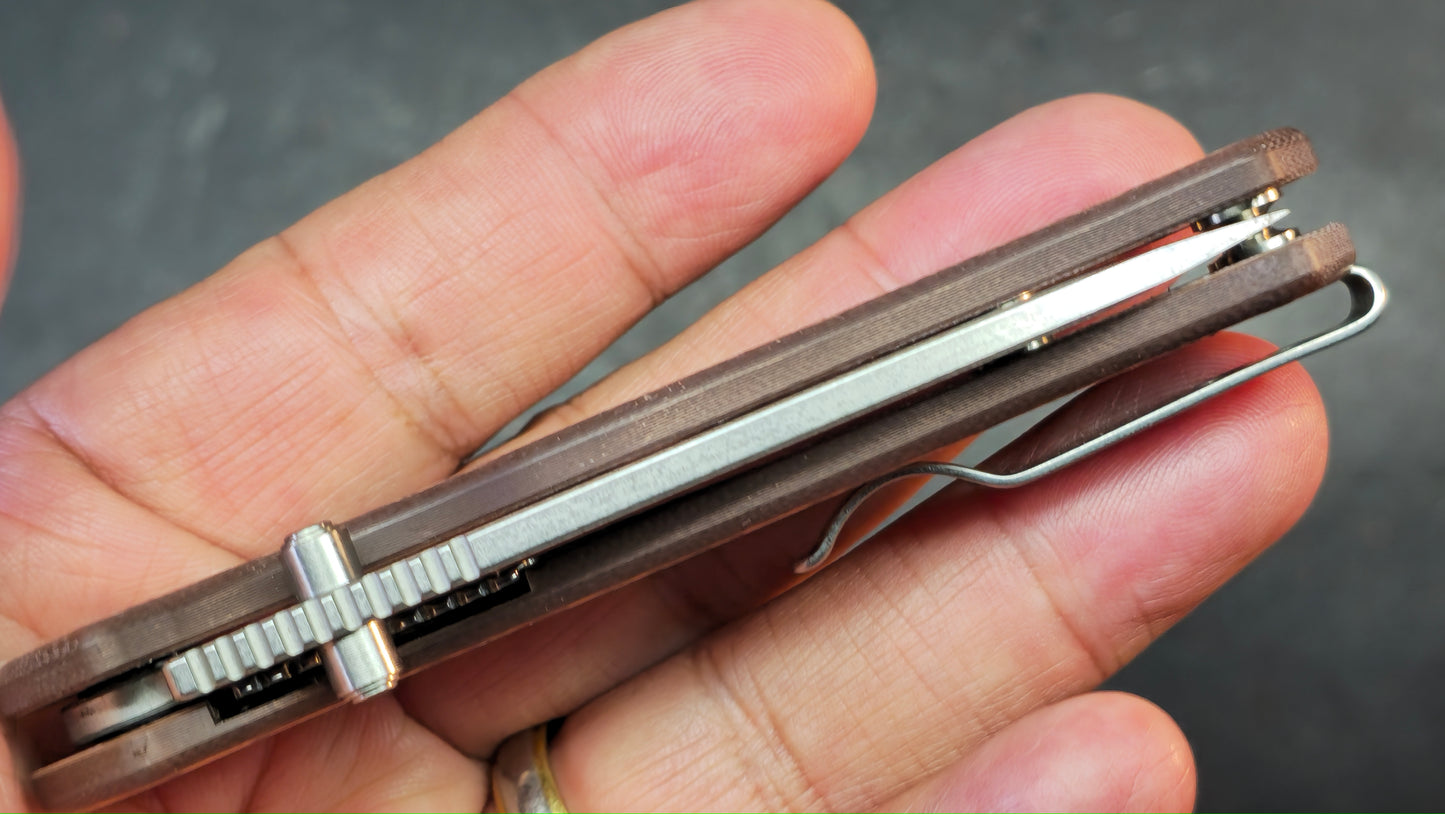 QSP Ferret Copper Foil G10 Handle Nitro-V