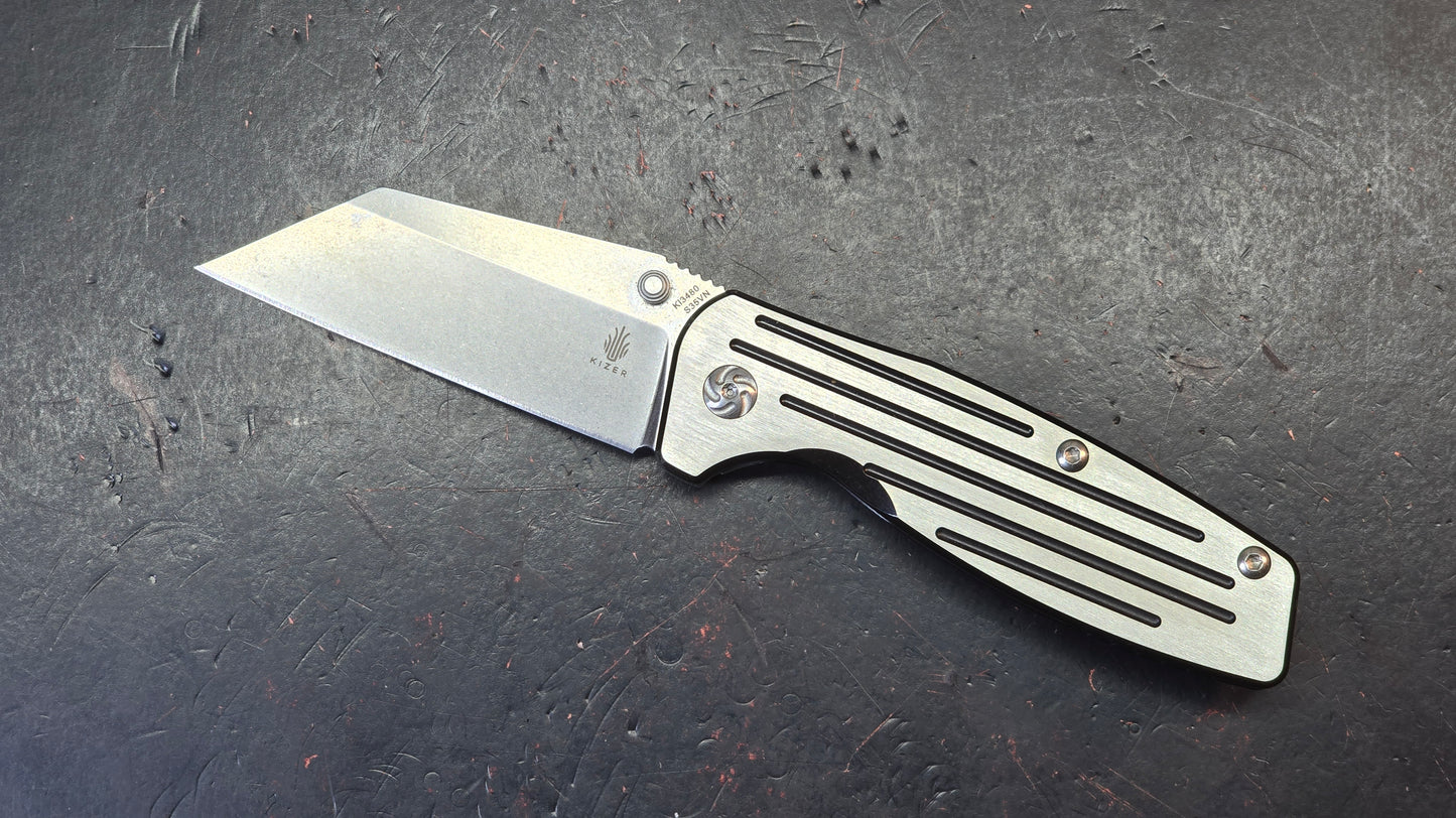 Kizer/Pinkerton Rogue Frame Lock Titanium S35VN