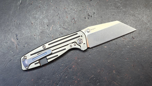 Kizer/Pinkerton Rogue Frame Lock Titanium S35VN
