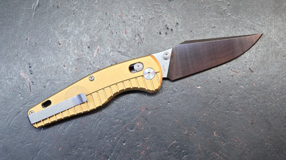 QSP Reptile Champagne Aluminium Handle 14C28N