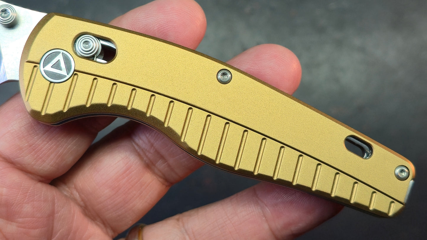 QSP Reptile Champagne Aluminium Handle 14C28N