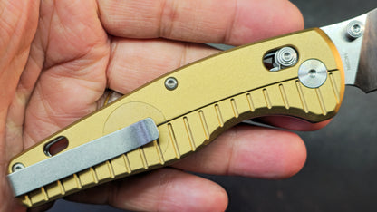 QSP Reptile Champagne Aluminium Handle 14C28N