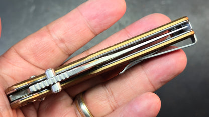 QSP Reptile Champagne Aluminium Handle 14C28N