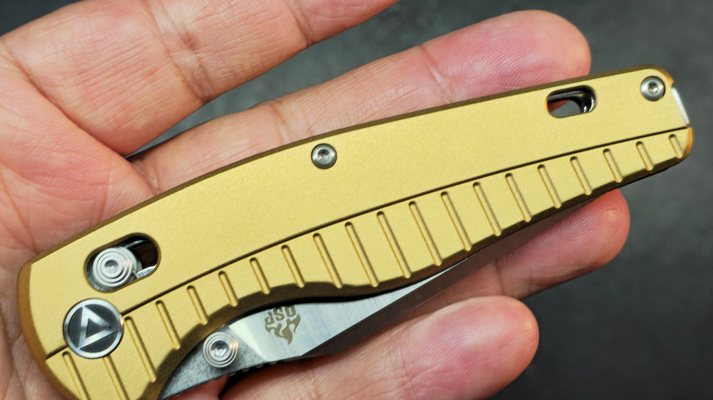 QSP Reptile Champagne Aluminium Handle 14C28N