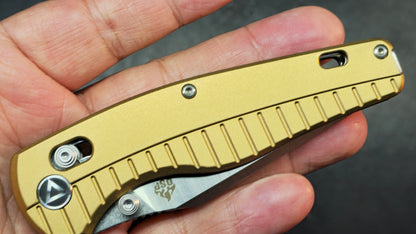 QSP Reptile Champagne Aluminium Handle 14C28N
