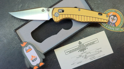 QSP Reptile Champagne Aluminium Handle 14C28N