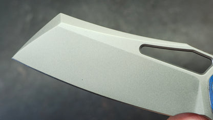 DREAMTECH D4507 Button Liner Lock Blue Micarta VG10 Blade