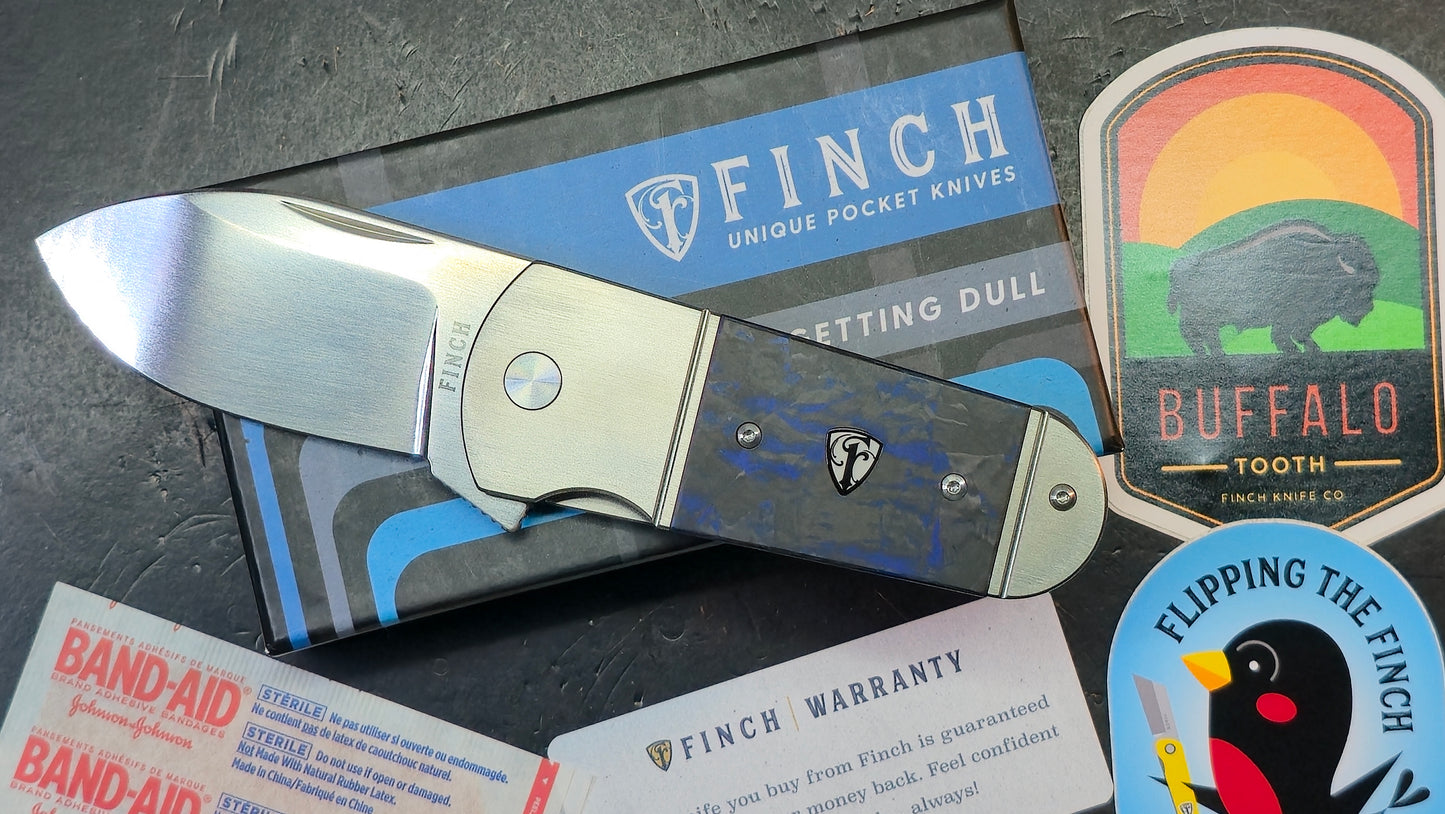 FINCH Buffalo Tooth Carbon Fiber 154CM