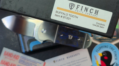 FINCH Buffalo Tooth Carbon Fiber 154CM