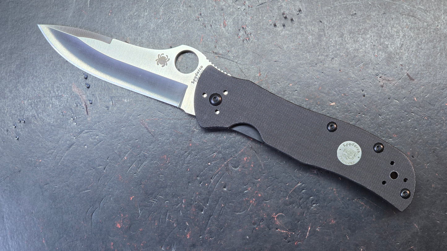 Spyderco Starmate Black G10 Handle CPM 20CV