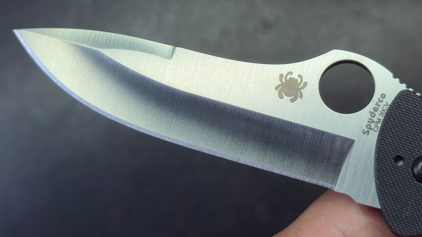 Spyderco Starmate Black G10 Handle CPM 20CV
