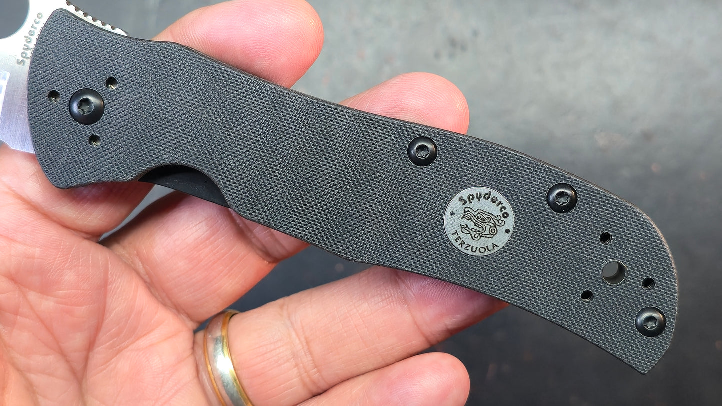 Spyderco Starmate Black G10 Handle CPM 20CV