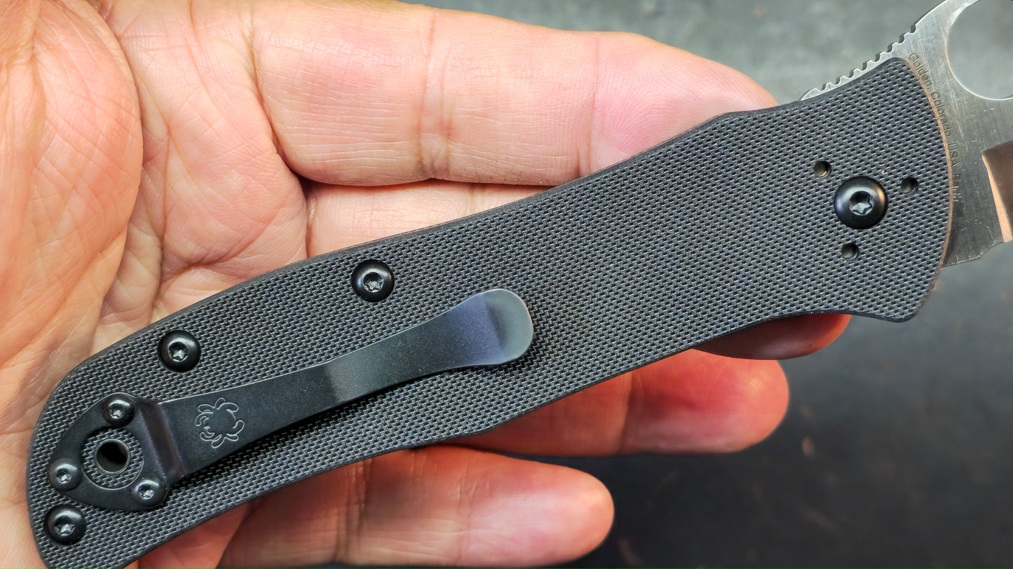 Spyderco Starmate Black G10 Handle CPM 20CV