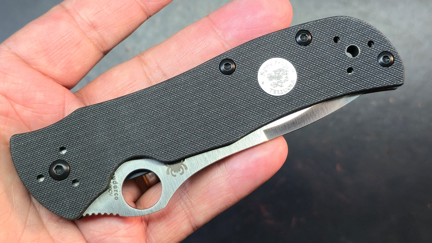 Spyderco Starmate Black G10 Handle CPM 20CV