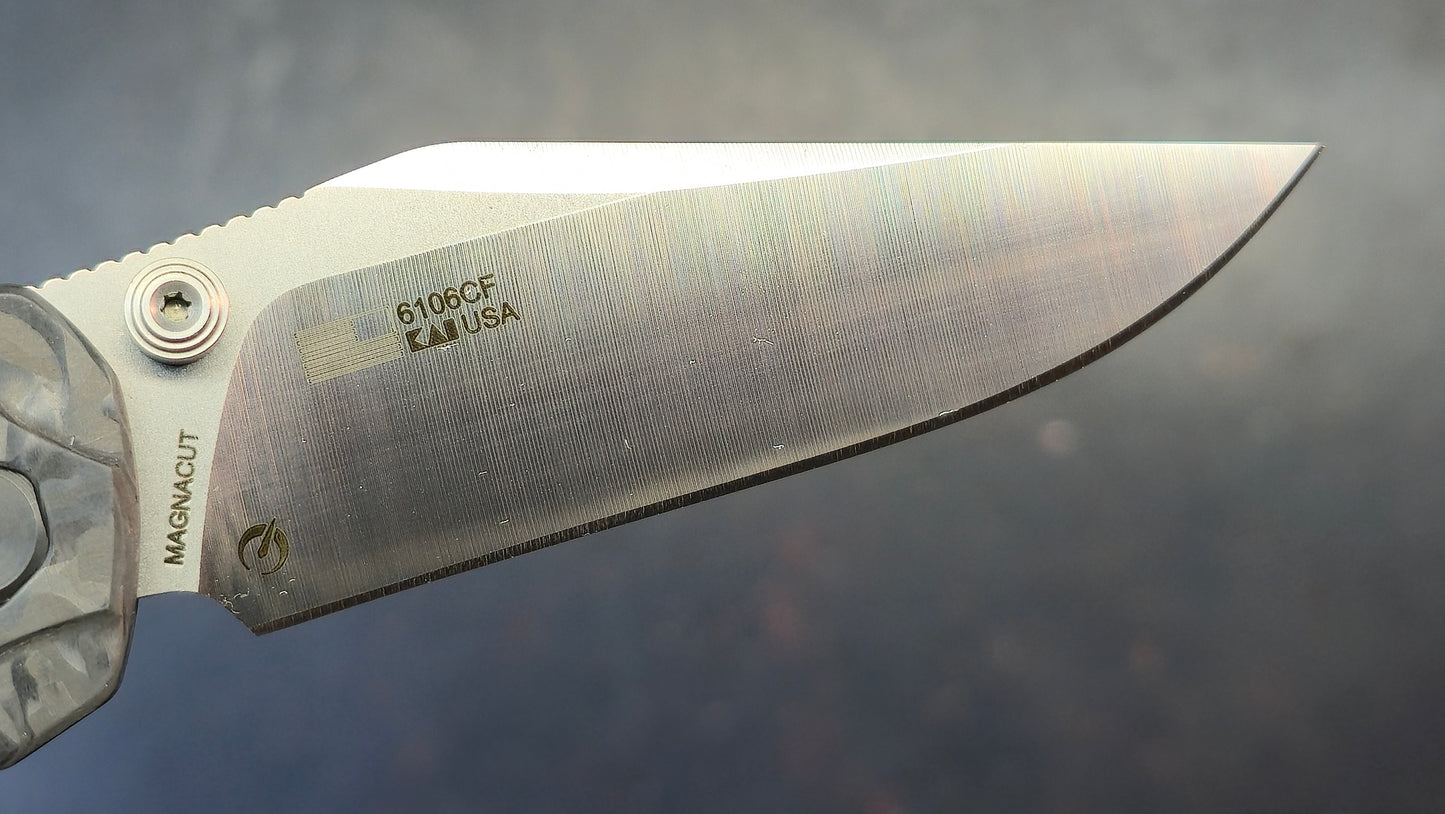 Kershaw Bel Air 6106CF DuraLock Carbon Fiber handle Magnacut blade