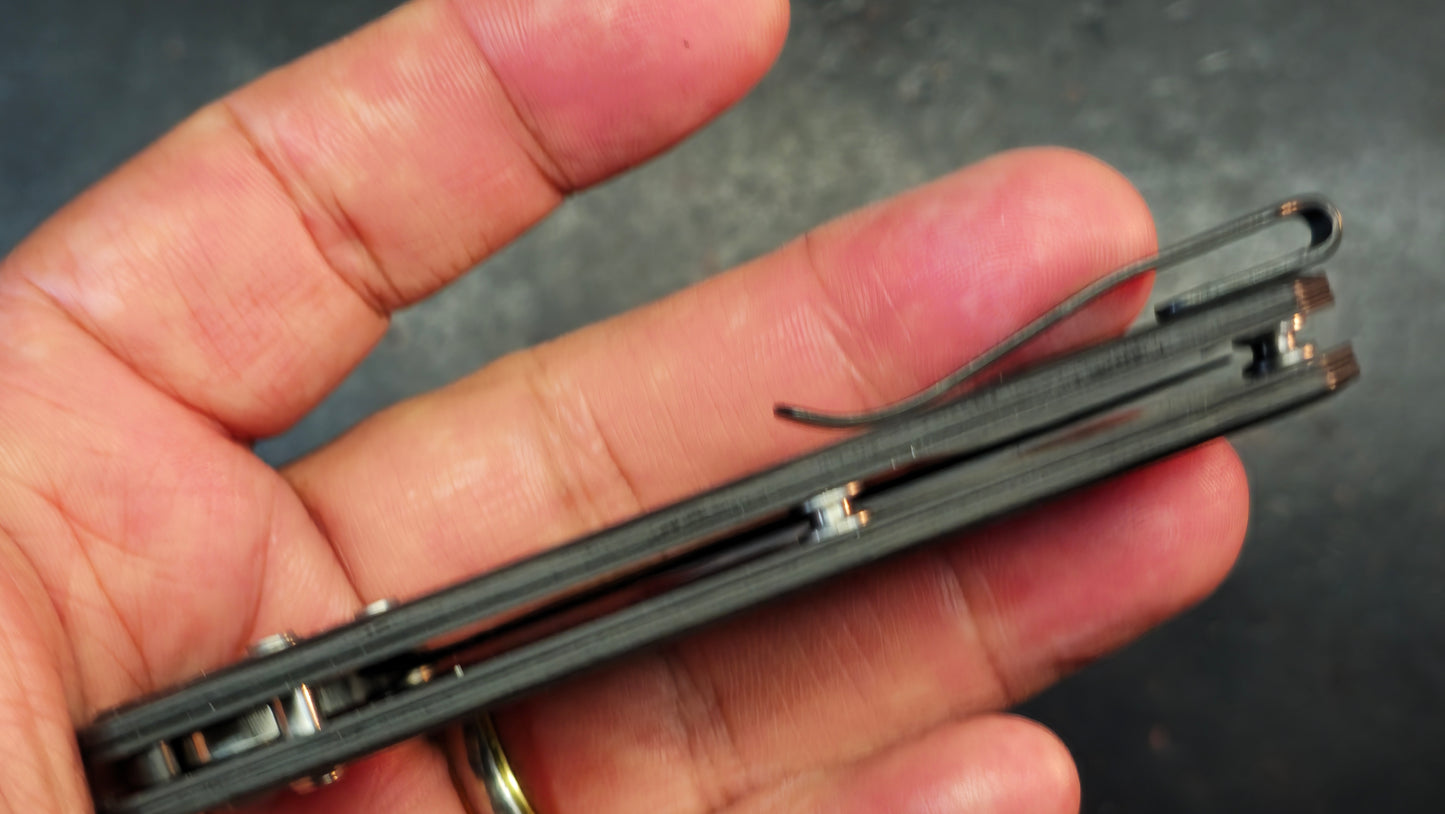 Kershaw Bel Air 6106CF DuraLock Carbon Fiber handle Magnacut blade