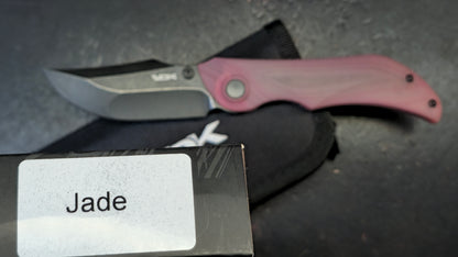 VDK 023 Talisman Liner Lock Red Jade Handle D2
