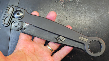 CRKT Provoke X Morphing Folding Axe SUJ2 Steel Blade and Spike