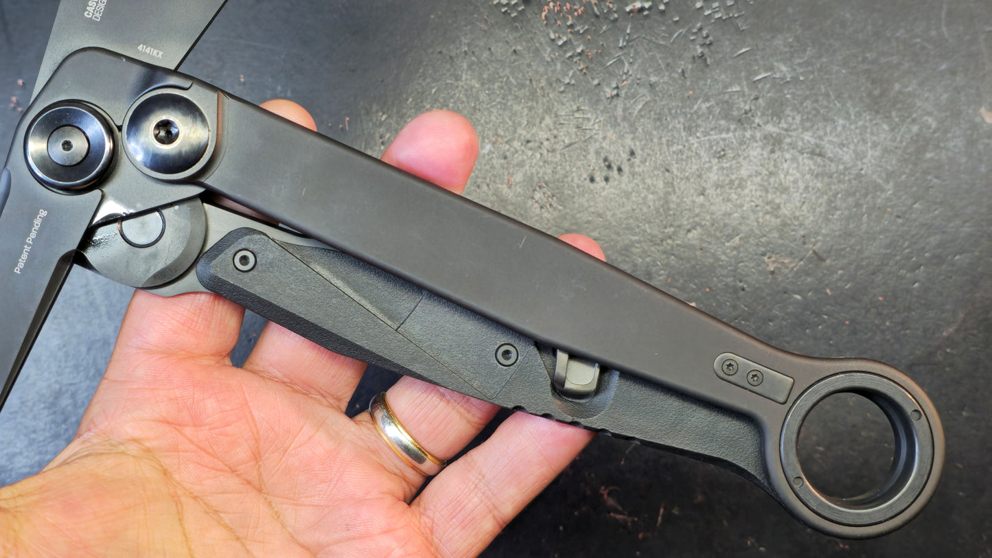 CRKT Provoke X Morphing Folding Axe SUJ2 Steel Blade and Spike