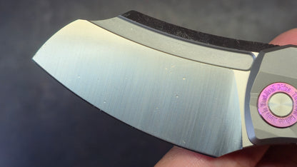 TWOSUN TS354 Titanium Handle D2 Blade