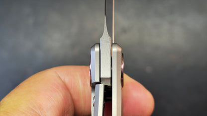 TWOSUN TS354 Titanium Handle D2 Blade