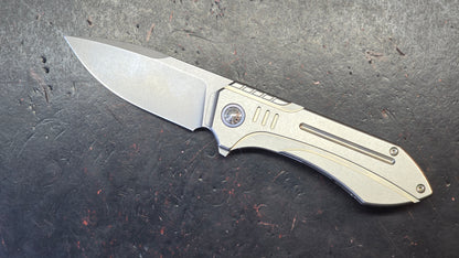 Forest Elf Rattlesnake F15 Original Design "tuning fork" Titanium M390