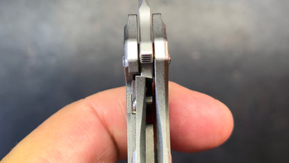 Forest Elf Rattlesnake F15 Original Design "tuning fork" Titanium M390