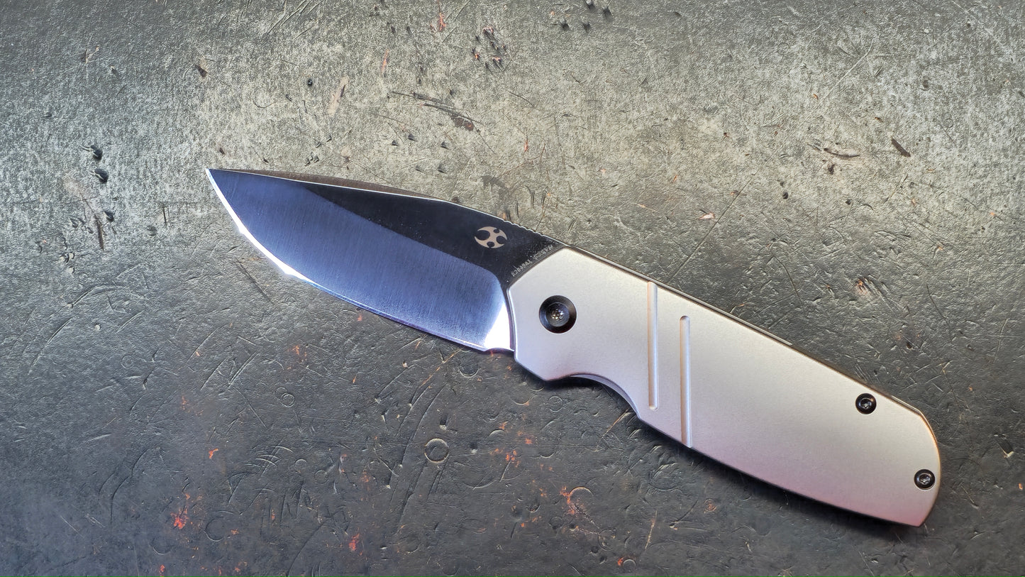 Kansept Turaco Titanium Handle S35VN Blade