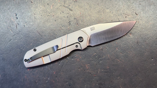 Kansept Turaco Titanium Handle S35VN Blade