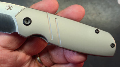 Kansept Turaco Titanium Handle S35VN Blade