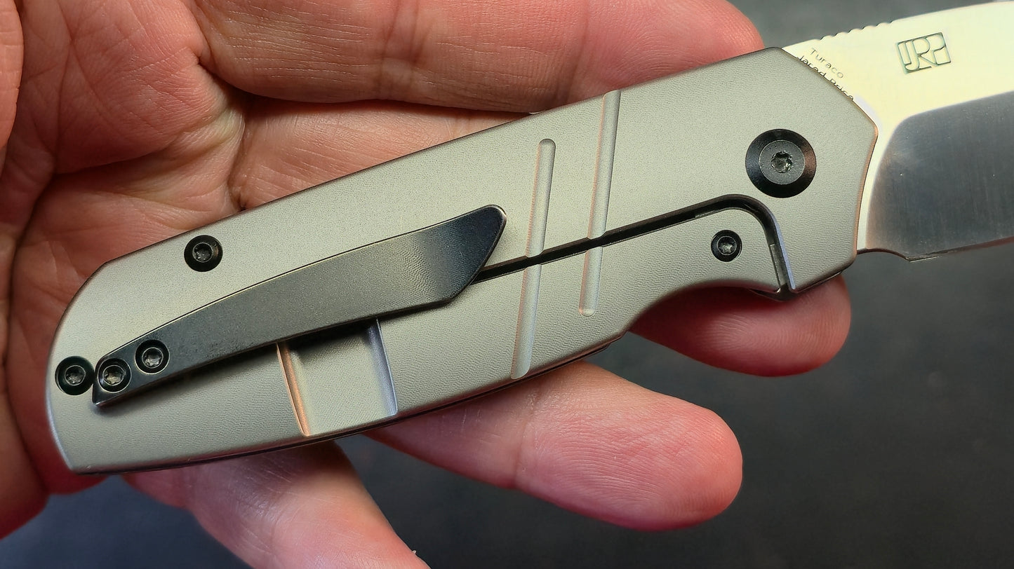 Kansept Turaco Titanium Handle S35VN Blade
