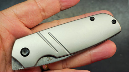 Kansept Turaco Titanium Handle S35VN Blade