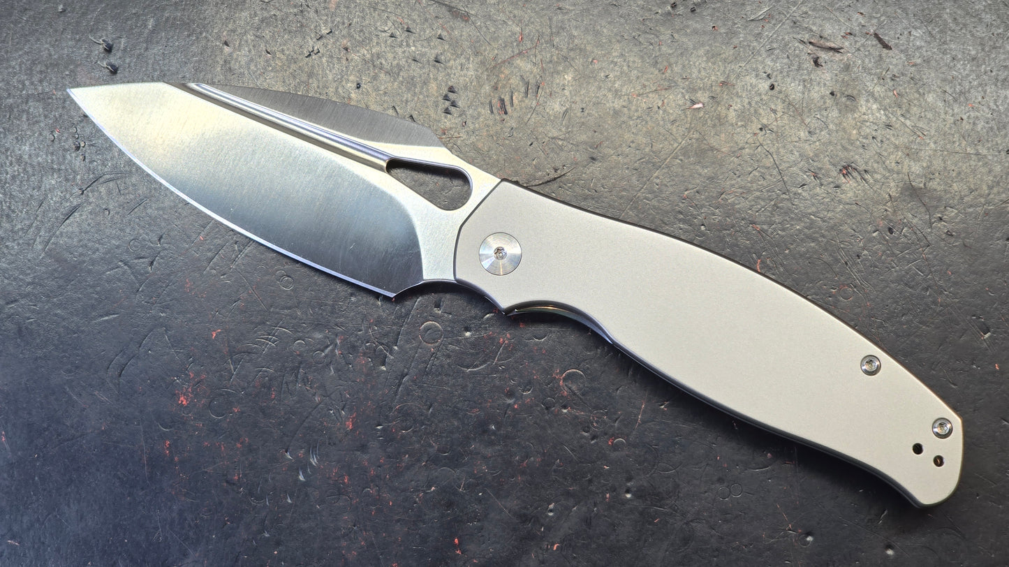 Monterey Bay Knives Sabertooth Titanium Handle S90V Blade