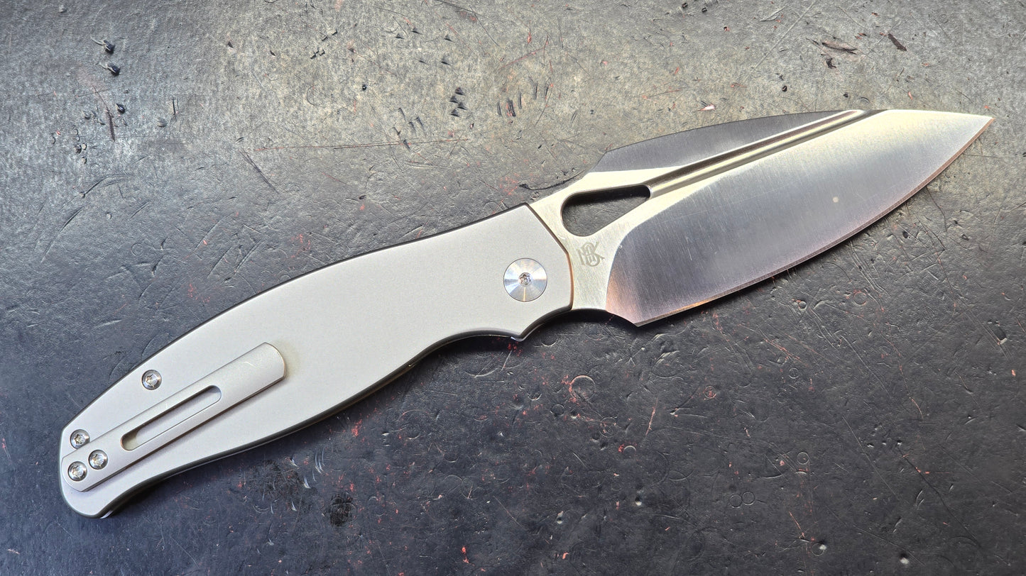 Monterey Bay Knives Sabertooth Titanium Handle S90V Blade