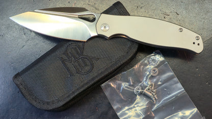 Monterey Bay Knives Sabertooth Titanium Handle S90V Blade