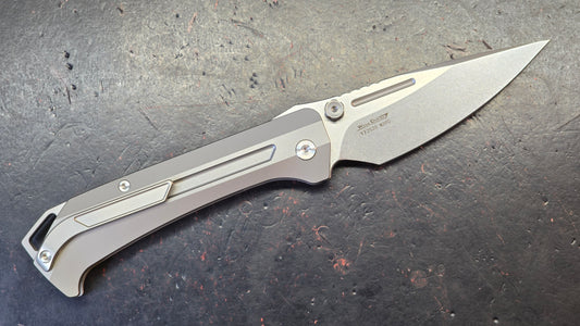 YJGDCN YJ2520 Titanium Handle M390 Blade