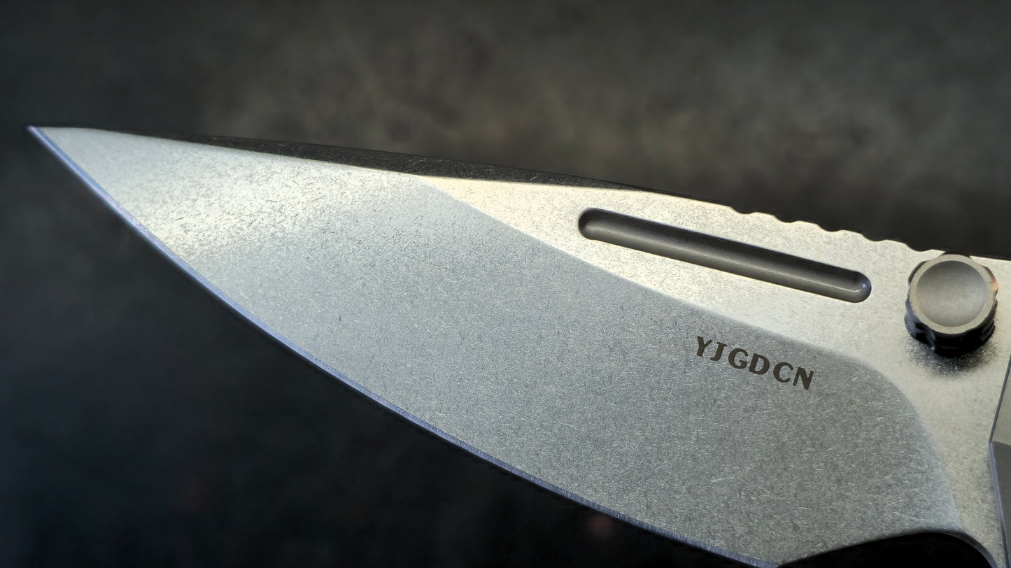 YJGDCN YJ2520 Titanium Handle M390 Blade