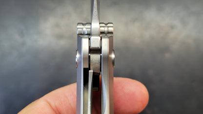 YJGDCN YJ2520 Titanium Handle M390 Blade