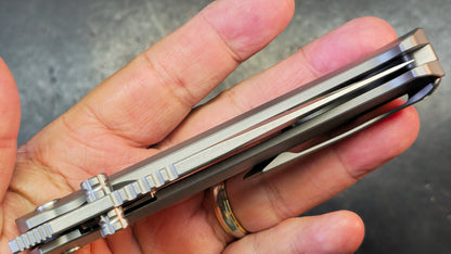 YJGDCN YJ2520 Titanium Handle M390 Blade