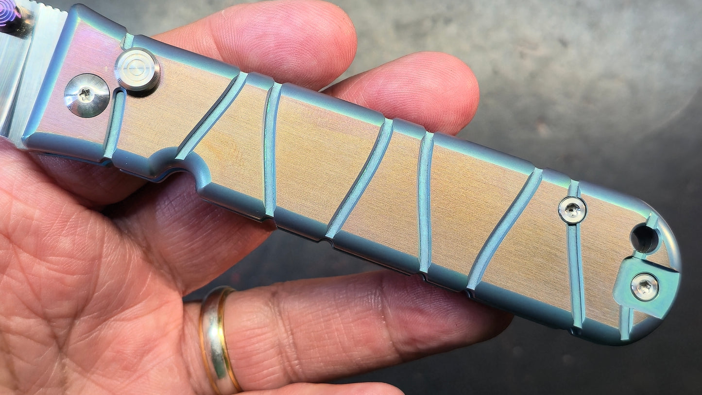 TWOSUN TS409 Button Lock Titanium M390 (NEW) (Copy)