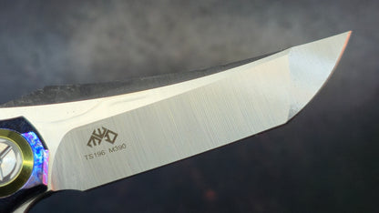 TWOSUN TS196 SABERTOOTH ANO Color Titanium M390